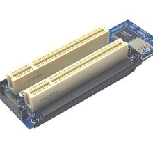 PCIe转双PCI插槽PCI-e TO PCI转接卡支持采集卡金税卡声卡并口卡