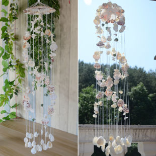 19-Line Handmade Shell Wind Chime Graduation Day Decoration Room Fairy Style Ancient Chinese Style Girls