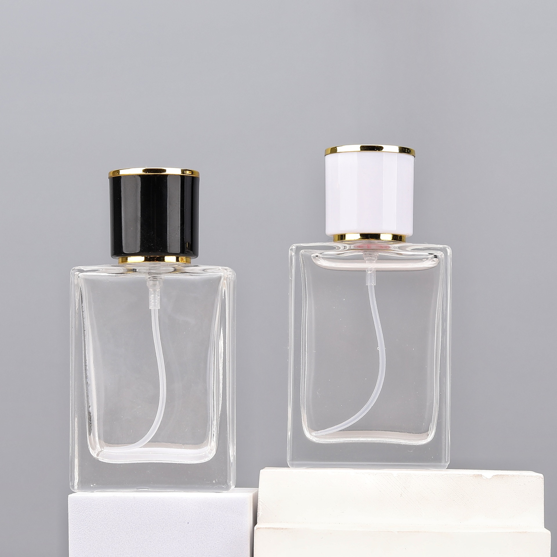 Frasco Atomizador de Perfume F092D 30 ml de Vidrio Rellenable para Muestras