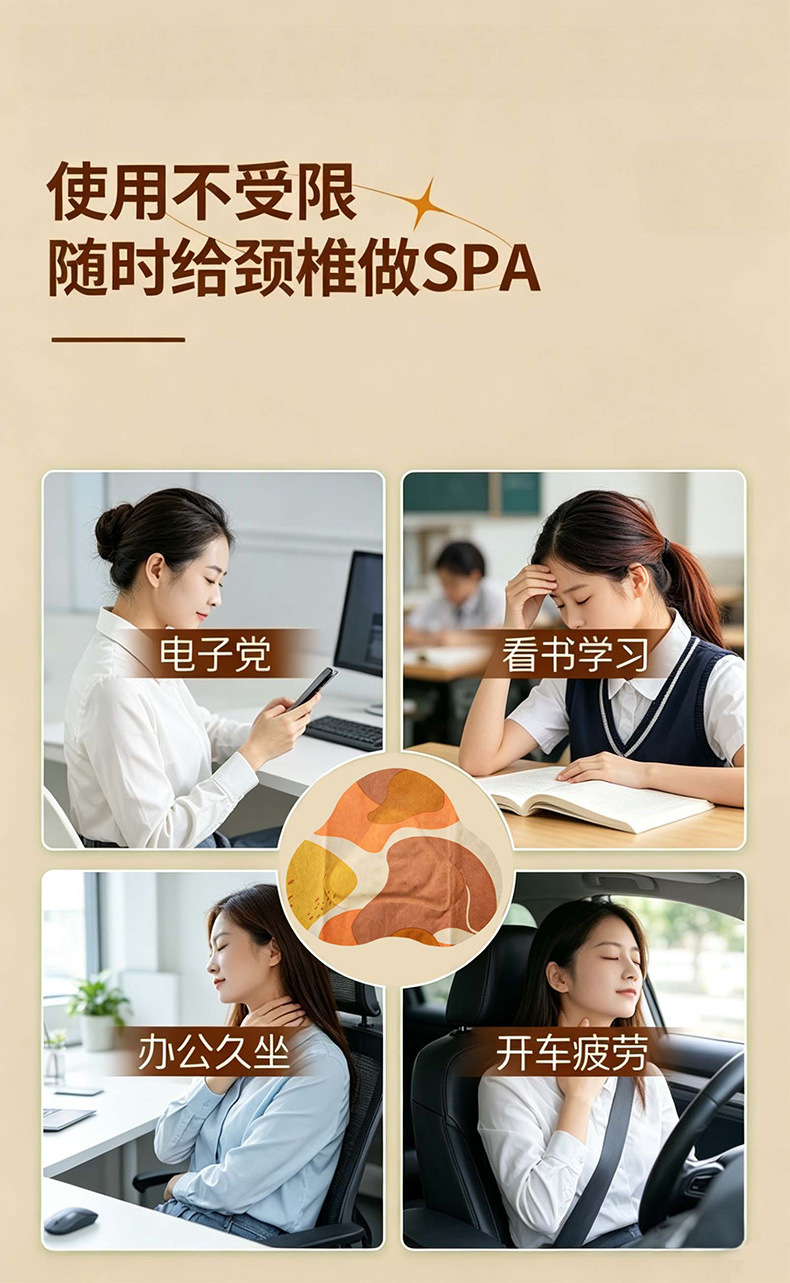 Guizhi Fangfeng Neck Shoulder Warming Herbal Heat Patch with Mugwort 5 Patches Per Box quality and texture