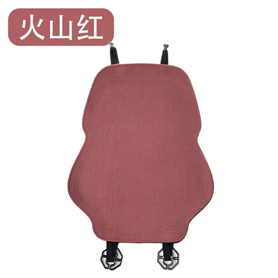 Car Seat Cushion Cover – Universal seat cover - type-a-plush-volcano-red-cushion-universal-model