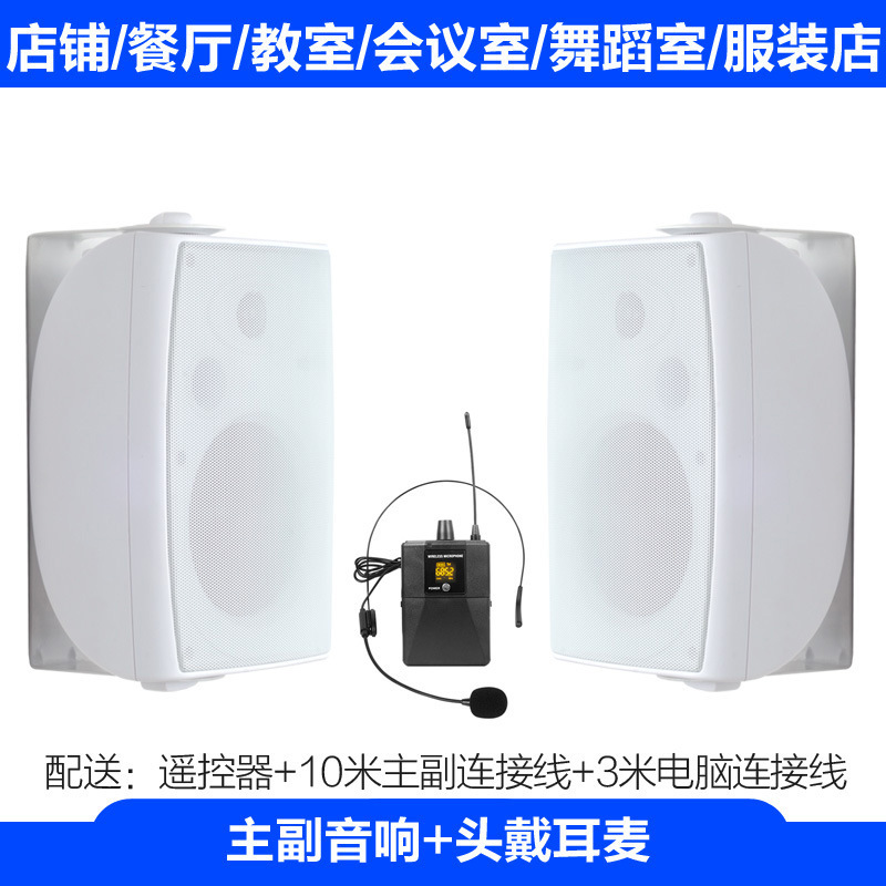 ダンスルーム音響セット室内教室無線bluetoothスピーカージム中小会議室無線マイク|undefined