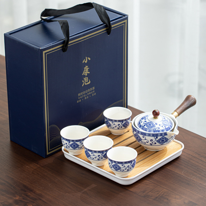 White porcelain blue and white—gift box