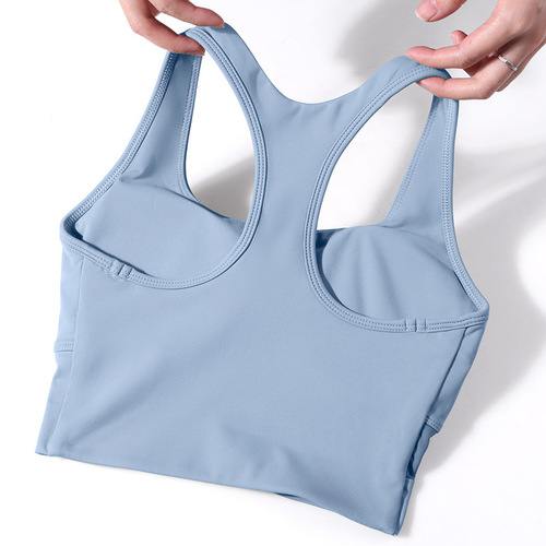 Ruisef cross-border high-strength shock-proof push-up women's summer sports bra running quick-drying fitness yoga wear bra