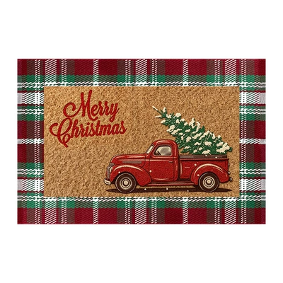 Christmas imitation coconut palm floor mat, Avtomobil döşəmə paspasları