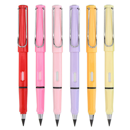 Kids' Small Rod】Black Technology Eternal Posture Pencil, No Need to Sharpen HB Pencil for Students, Drawing Not Easy to Break, Durable Writing