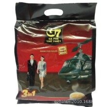 批发越南进口G7咖啡速溶三合一咖啡粉800克（16克*50包）