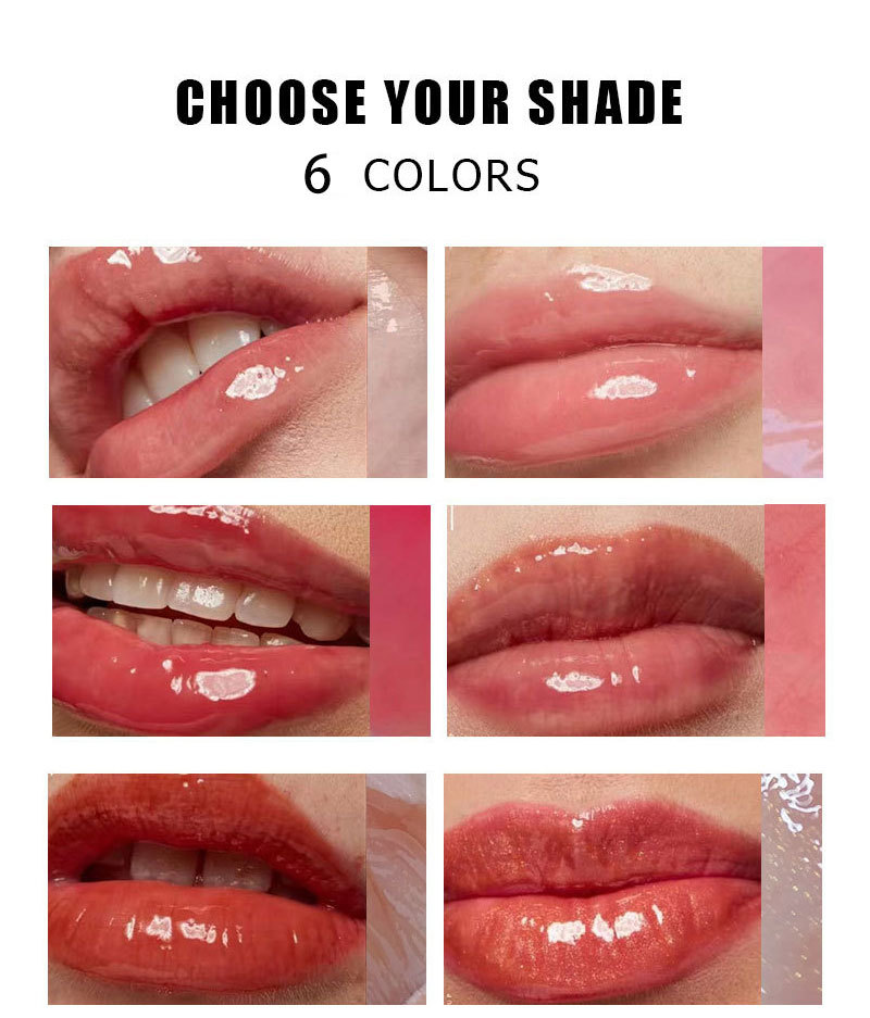 MAGIC CASA Lip Oil, Lip Balm, Lip Gloss, Transparent, pouty Lip Gloss, Glass Lip Moisturizer undefined