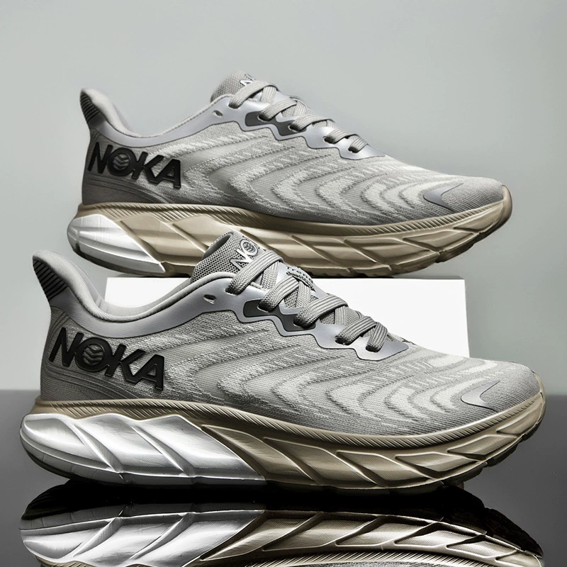 Sports shoes for leisure, universal comfortable footwear with depreciation, trend of season