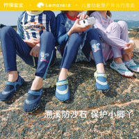 柠檬宝宝儿童溯溪鞋女男孩涉水鞋网面软底防滑魔术贴沙滩鞋批发
