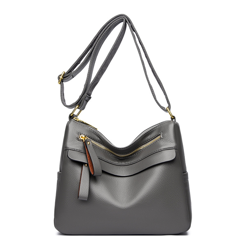 Cross-border New Large Capacity Women's Shoulder Bag, Korean Style Casual Versatile PU Crossbody Bag for Work and Commuting - Thumbnail 8