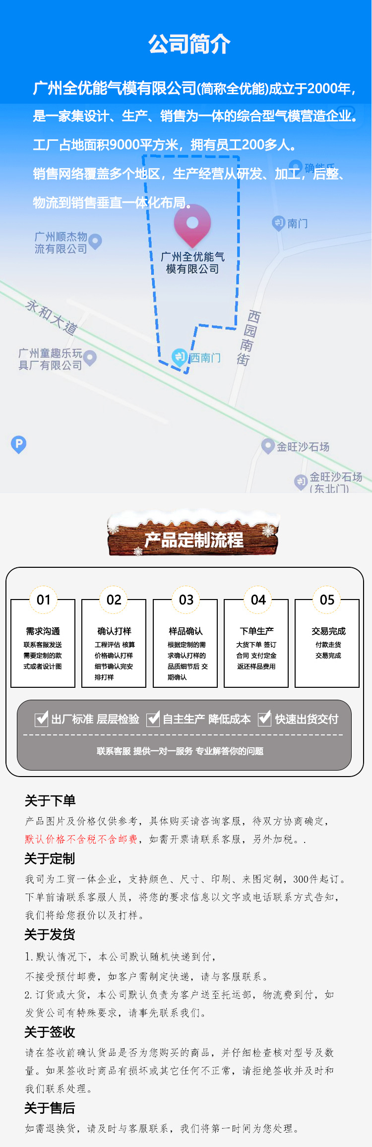 独立日 产品定制详情