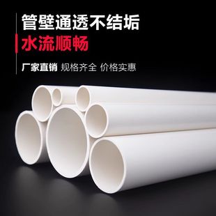 Liansu Manufacturer Pvc Water Supply Pipe Plastic Water Pipe Pipeline Water Supply Pipe Hot and Cold Water Pipe Pe Pipe Pvc Pipe High Temperature Resistant