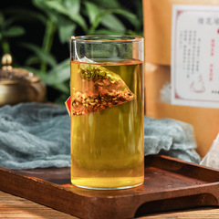 Multiple varieties of triangular tea bags: Wubao Tea, Shi Qing Tea, Chrysanthemum & Cassia Seed Tea, Winter Melon & Lotus Leaf Tea, Corn Silk & Mulberry Leaf Health-Preserving Tea