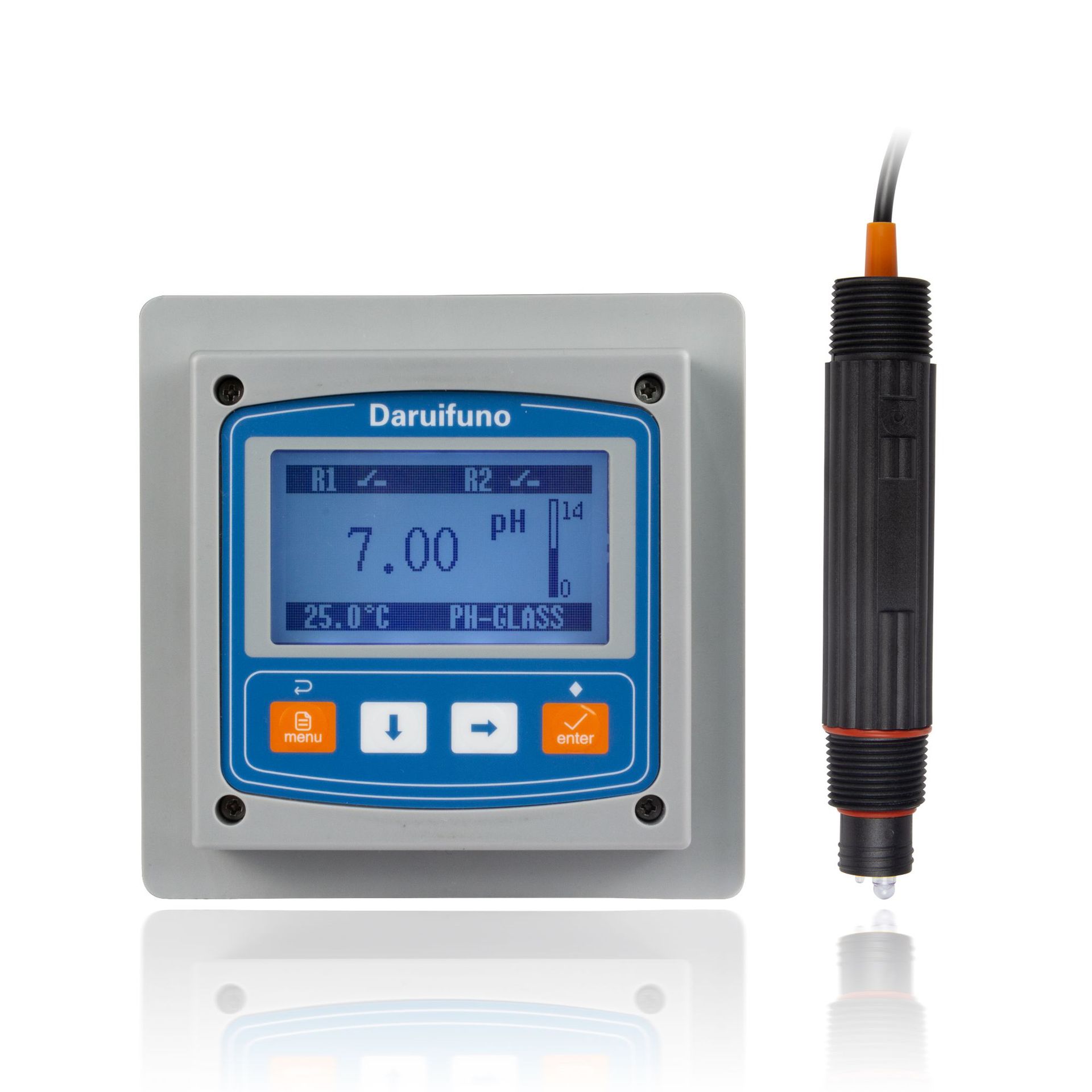 厂家直供通迅接口RS485支持造纸废水pH/ORP控制器