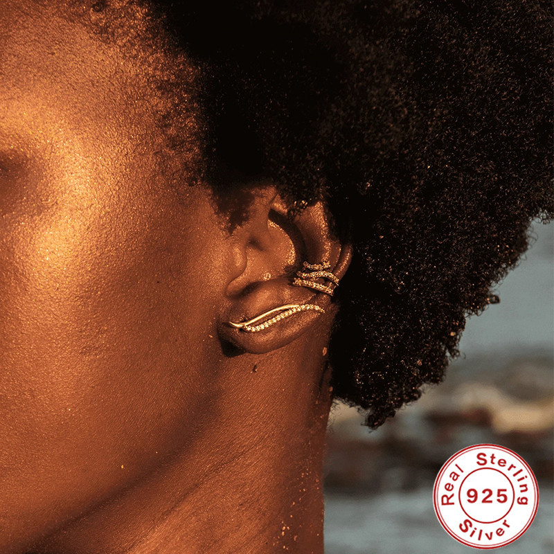 Fashion Geometric Sterling Silver Asymmetrical Artificial Pearls Rhinestones Drop Earrings 1 Pair