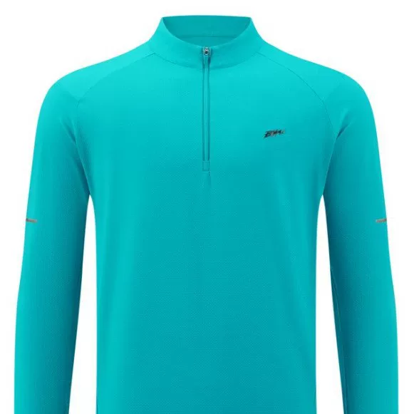 2026 Unisex Running Sports Sun Protection Half-Zip Long Sleeve v3
