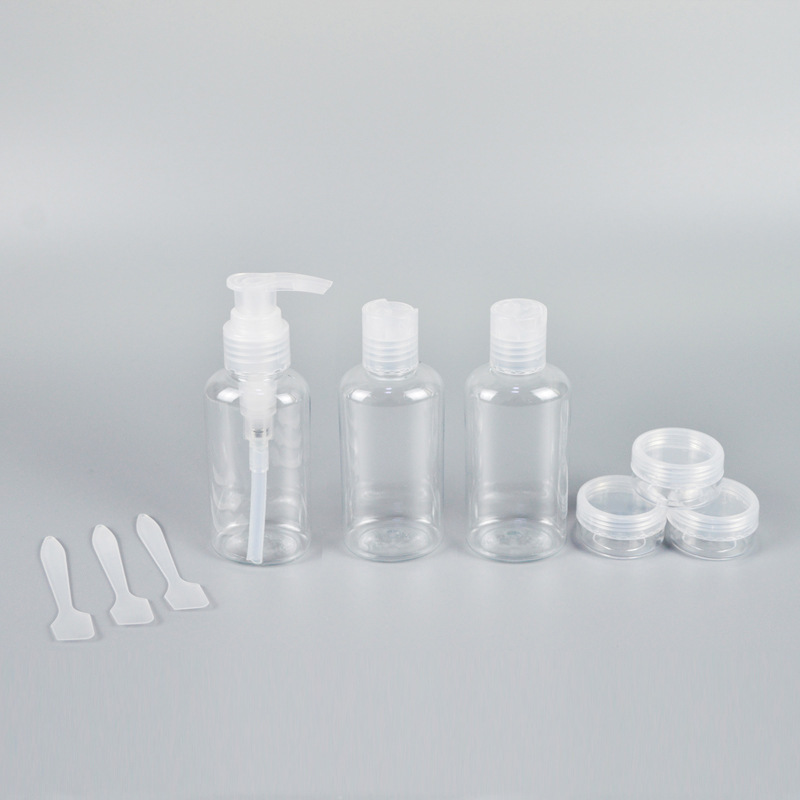 厂家直供 便携式旅行套装 多 功能分装瓶 PET透明瓶