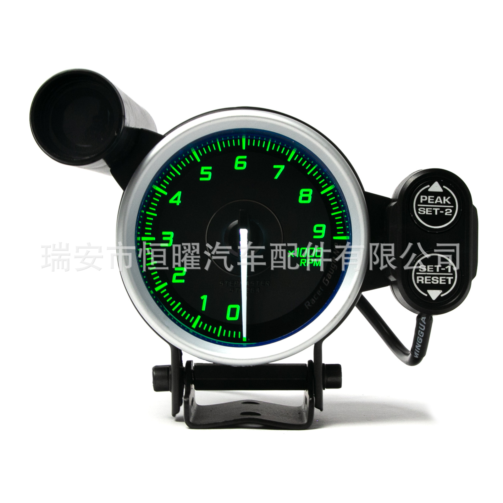 Cross-Border Car Modification Accessories 80mm 3.75inch Tachometer 11000 Speed N2 7-Color Backlight Suitable for