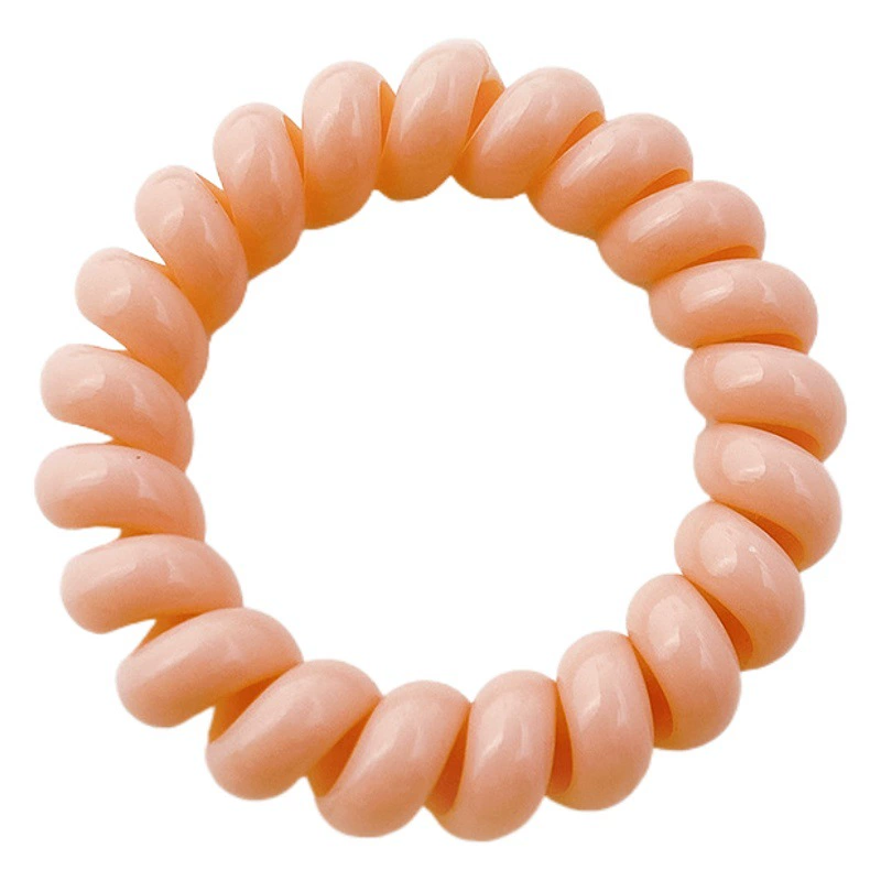 Конфеты Цвет Телефонная Линия Кольцо Для Волос Милая Девушка Резинка Для Волос Южная Корея Простые Бесшовные Веревки Для Волос Аксессуары Для Волос