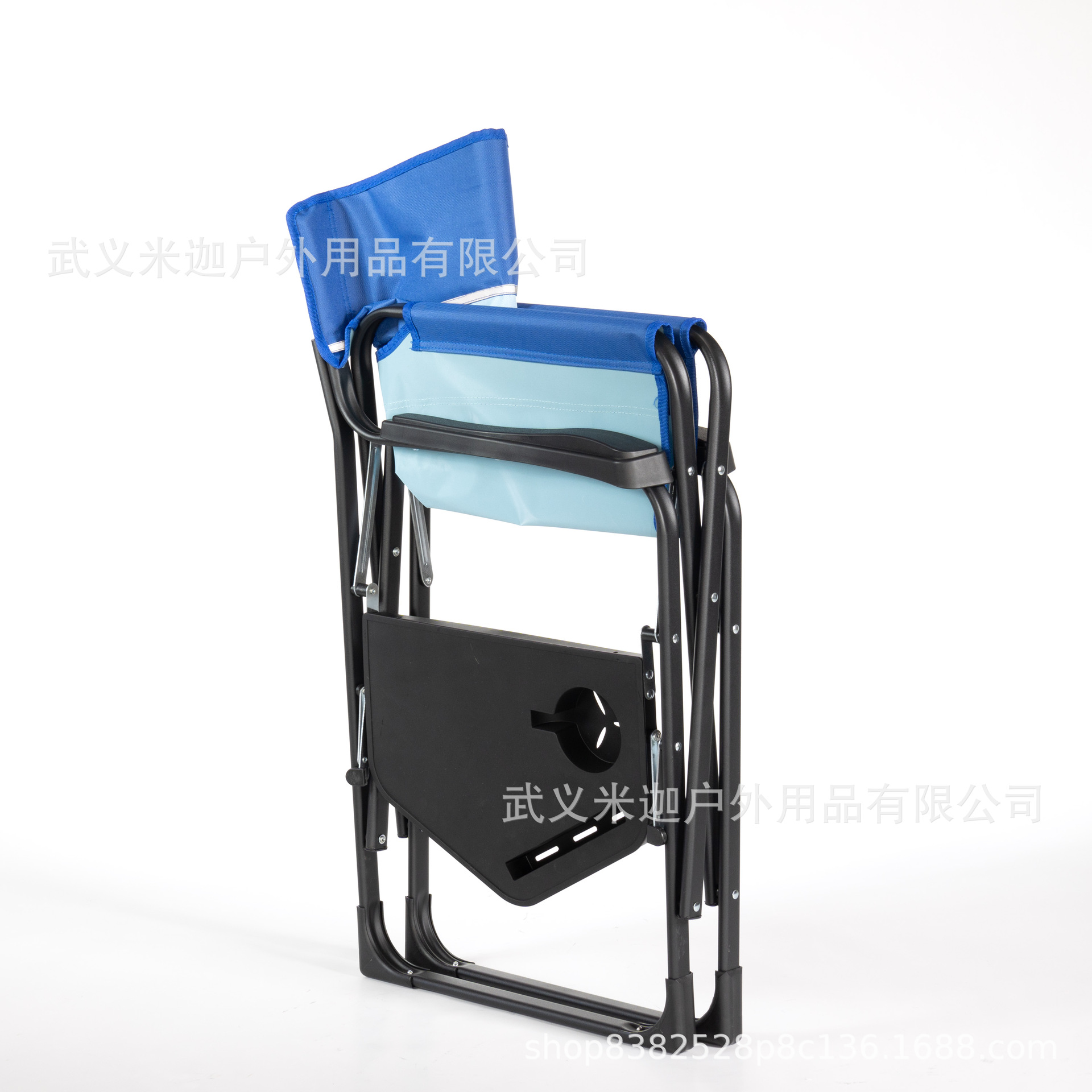 Nuevo ocio transfronterizo al aire libre silla plegable acampada silla de pesca con tablero silla plegable fábrica al por mayor