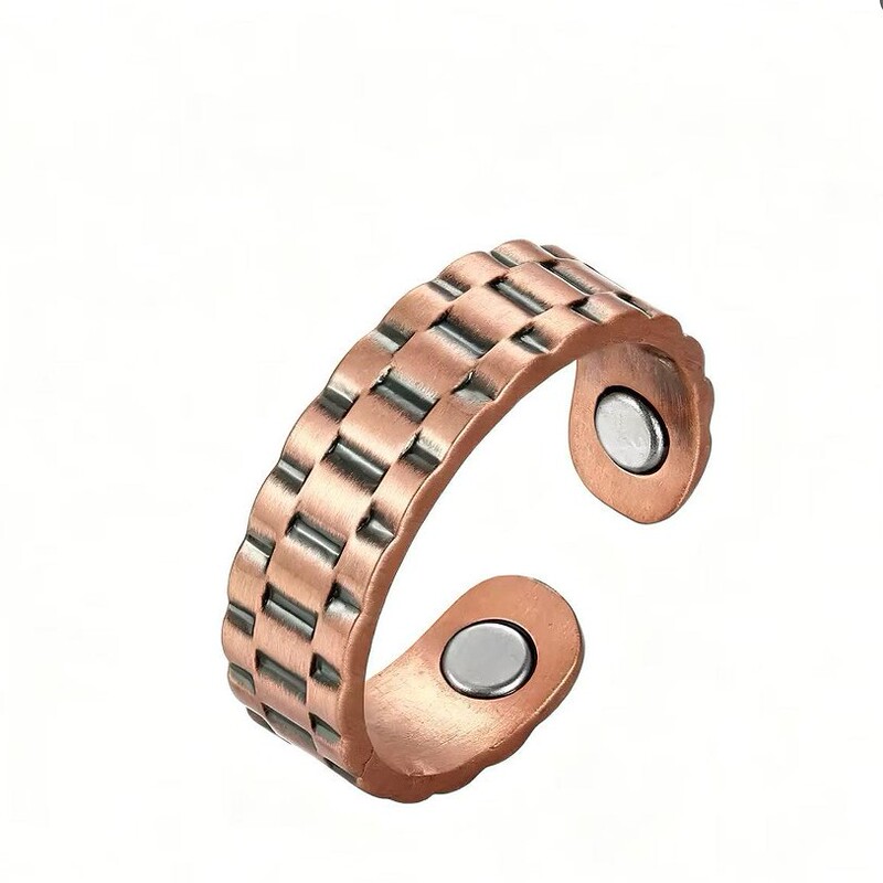 Cross-Border New Models, European and American Trendy Magnetic Rings, Cross Rings, Antique Red Copper Bracelet Ring Sets, Direct Sales from the Manufacturer Cross-Border New Models, European and American Trendy Magnetic Rings, Cross Rings, Antique Red Copper Bracelet Ring Sets, Direct Sales from the Manufacturer