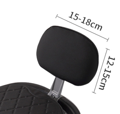 Electric Vehicle Backrest Cover, Rear Backrest Cover, Anti-Scalding and Sun Protection, Battery Vehicle Pedal Mesh, Leather Thickeneded, Non-Slip, Universal