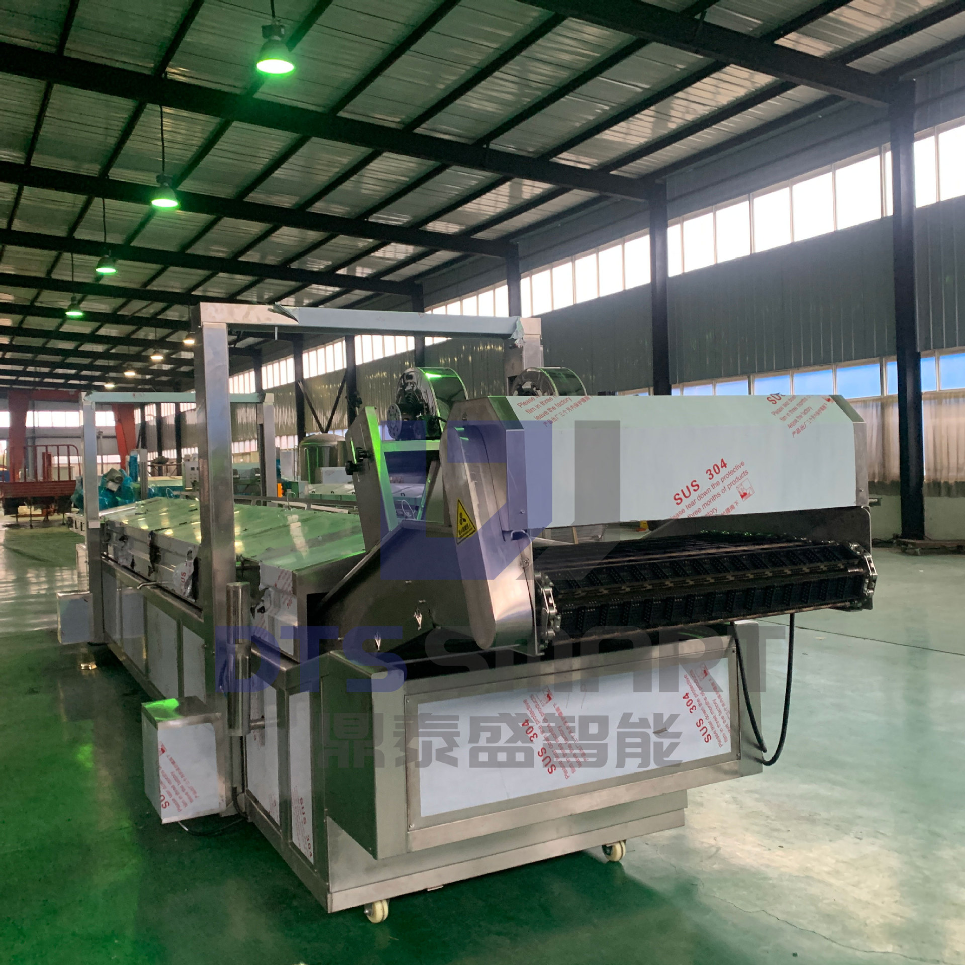 Línea de producción de fritura automática para tofu de aceite, tofu de pulpa, tofu de pescado, equipo de fritura