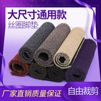 size General fund Crop automobile Wire loop door mat non-slip clean Car mats Wire loop Mat