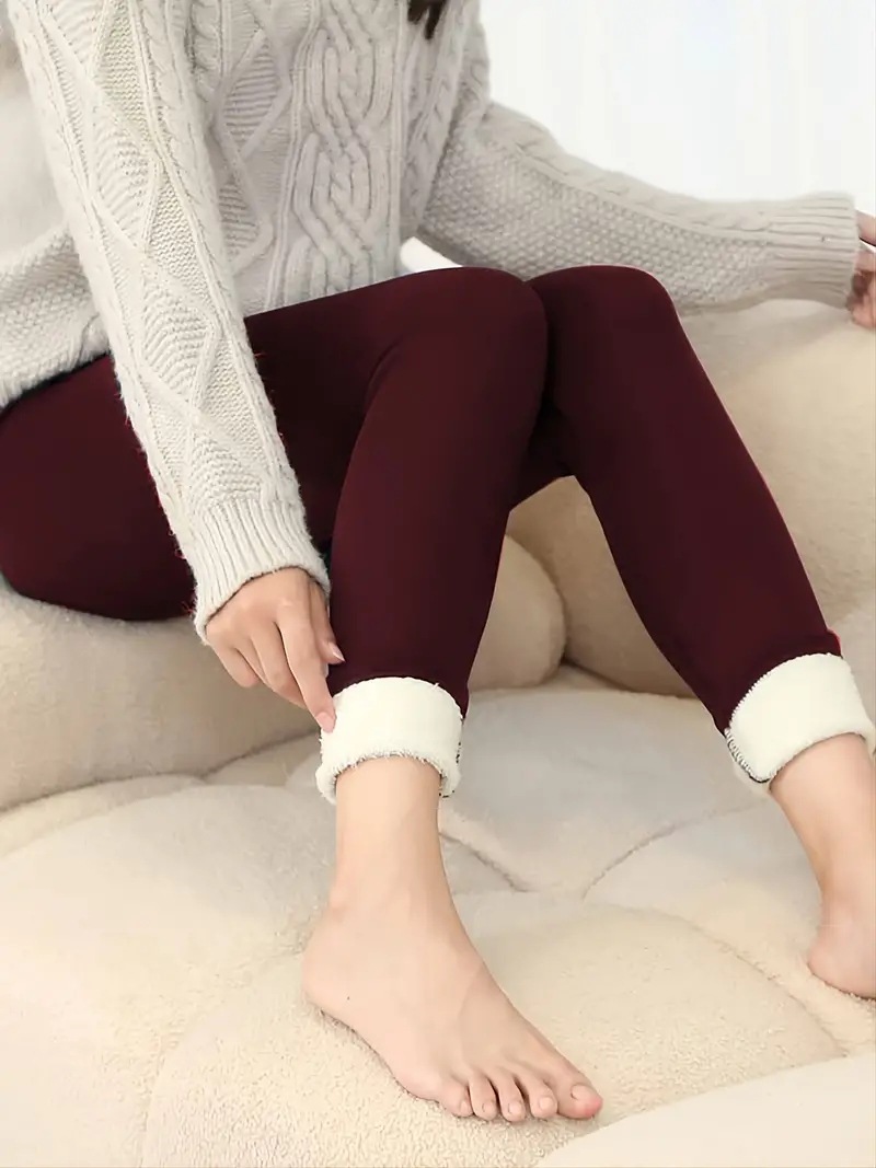 Women's Daily Street Simple Style Solid Color Ankle-length Leggings display picture 6