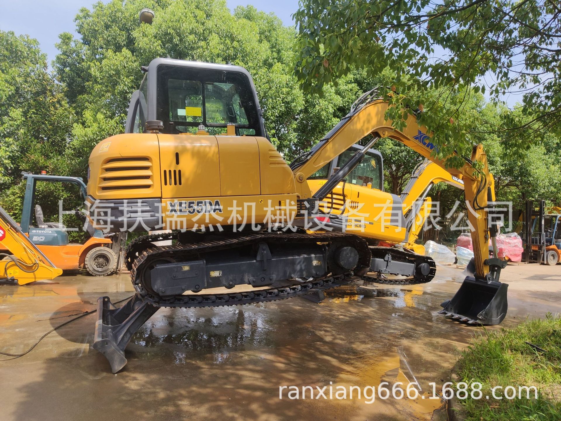 Used XCMG XE55DA excavator二手徐工XE55DA小型挖掘机