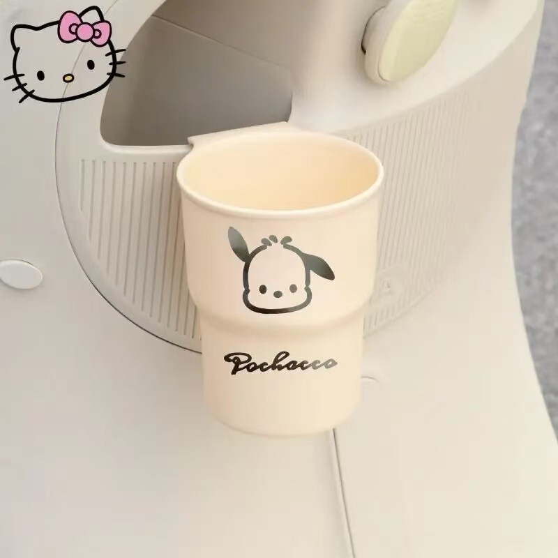 電動車のコップの棚のかわいい漫画のオートバイのミルクティーの棚の自転車の飲み物の水筒の棚の置物の収納棚|undefined