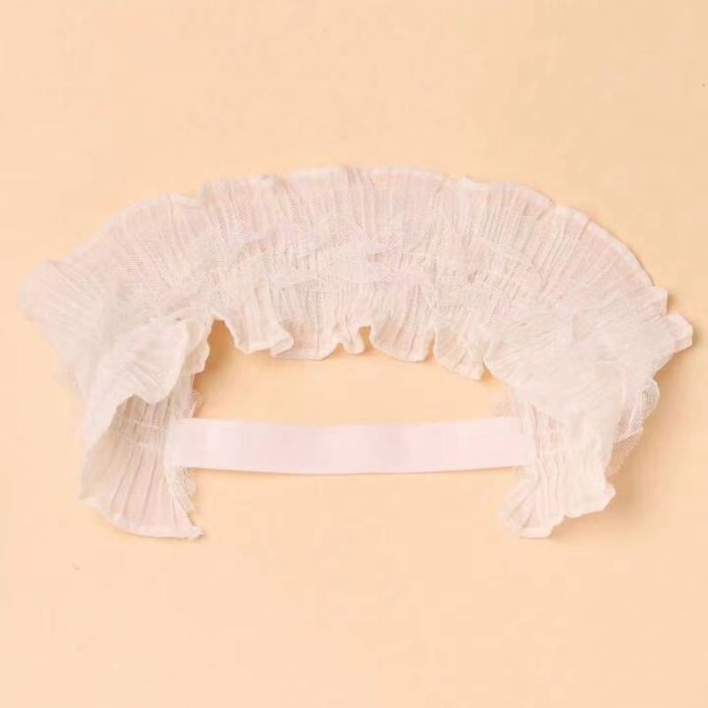 Barn prinsessa solhatt i spets med rosett för flickor_voghion.com