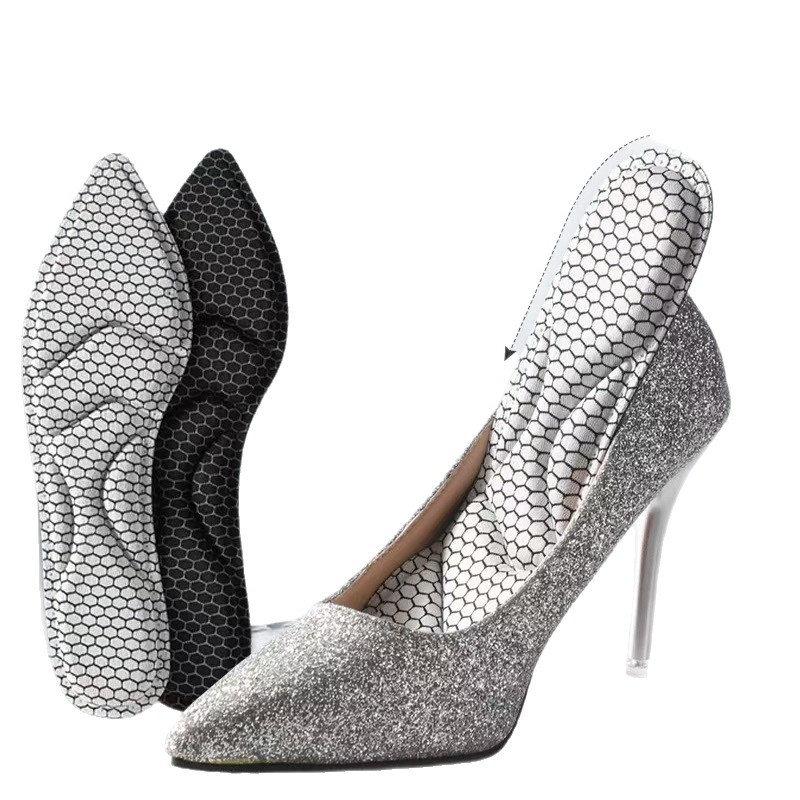 Una pieza de generación de plantillas para hombres y mujeres, alta elasticidad, absorbente de sudor, transpirable, masaje, amortiguación deportiva, plantilla desodorante suave y cómoda