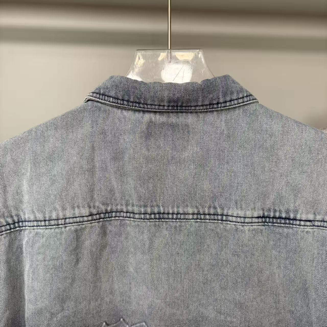 Camicia di jeans uomo con stampa paisley mixed&emotion stile_voghion.com