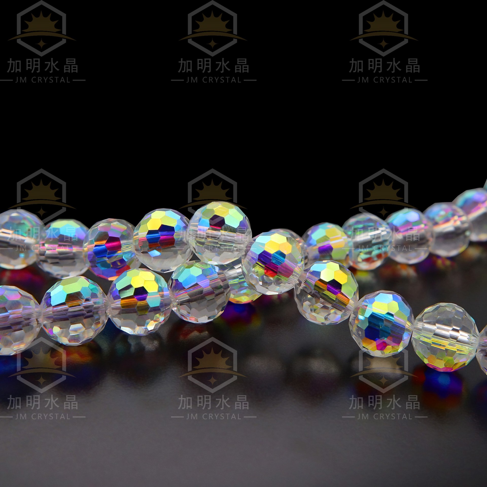 4/6/8/10mm K9高級品 96面カットディスコボールクリスタルガラスビーズ半製品アクセサリー部品