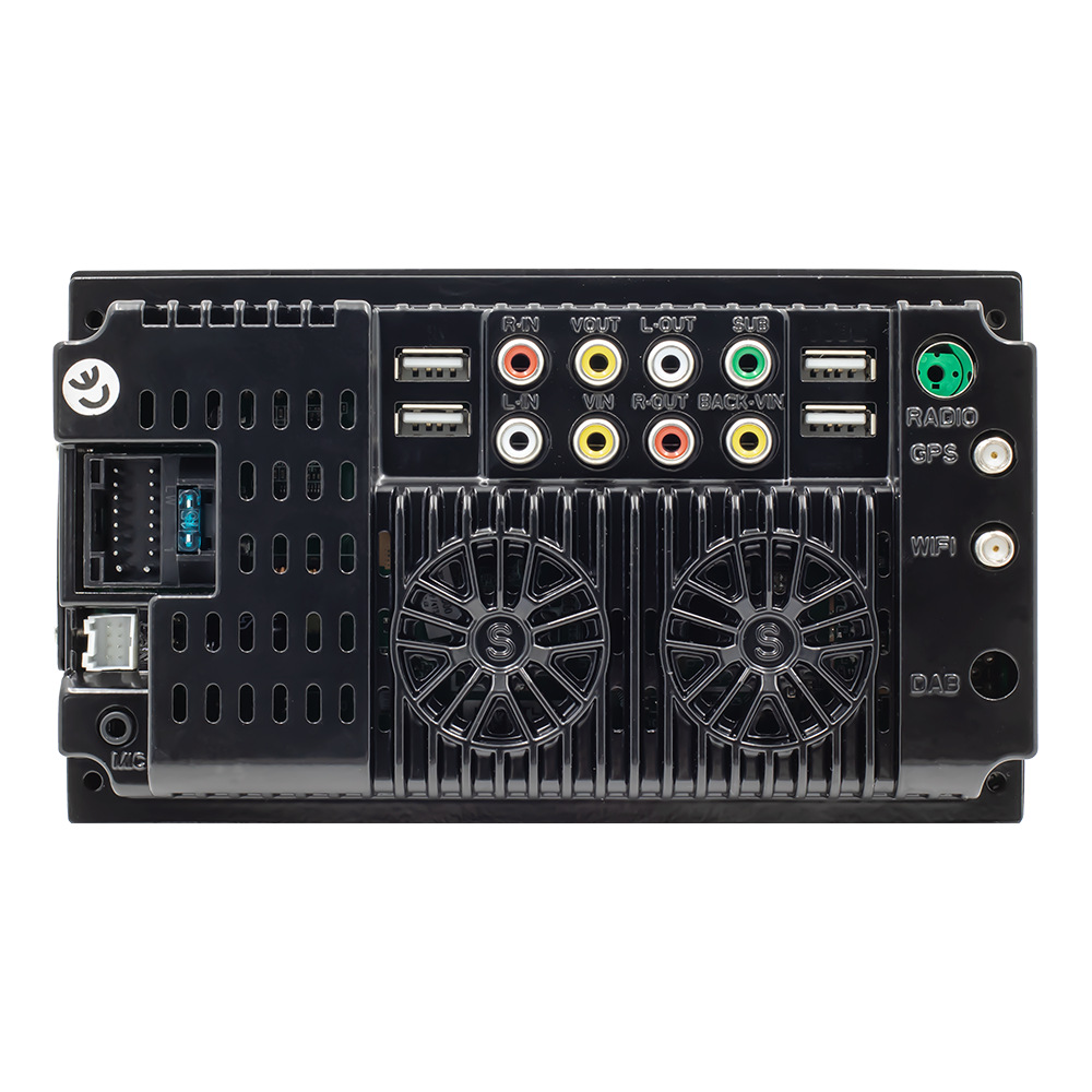 Navegador Android de 7 pulgadas, reproducción de música Bluetooth inteligente todo en uno, multifunción, revertir la imagen de navegación GPS del coche