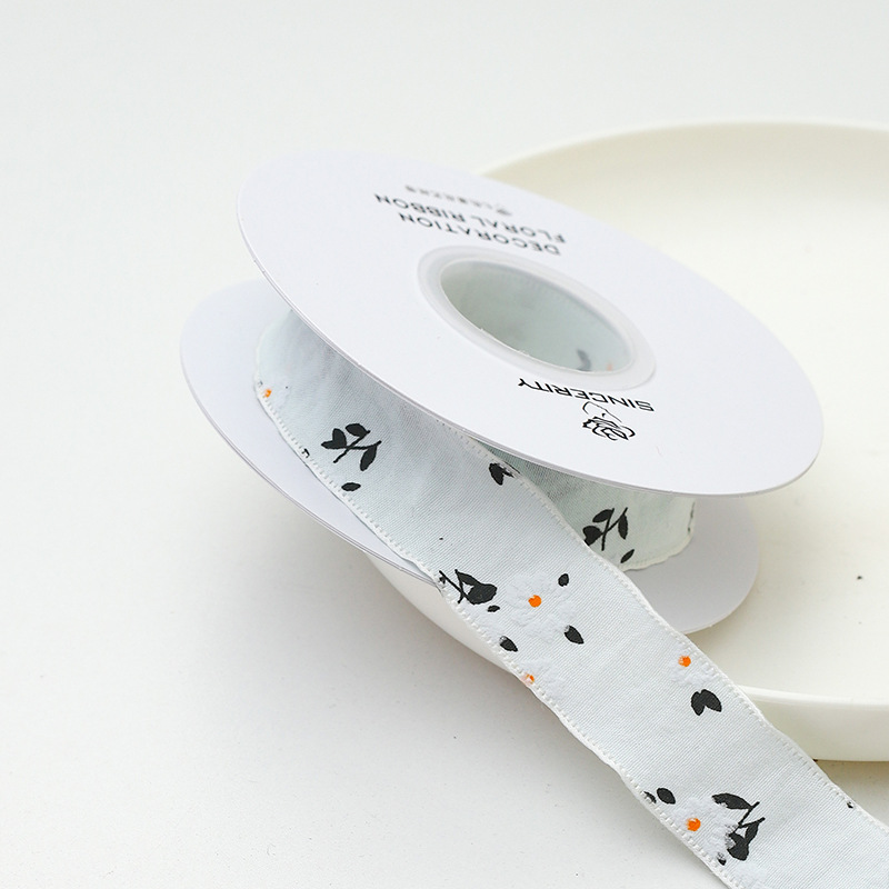 Paño floral de primavera de pensamiento de siete colores con ramo de embalaje hilo de flores envuelto en flores cinta de flores hecho a mano material de bricolaje floristería