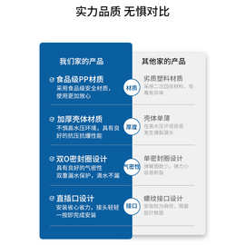 反渗透ro膜壳1812 /2012反渗透净水膜壳3012/3013快接普接膜壳