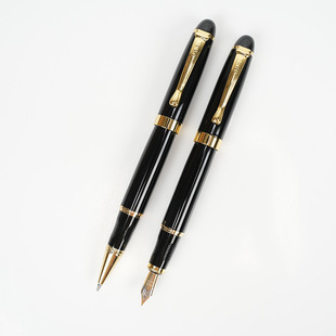 Manufacturers supply 0.5mm Metal Ballpoint pen signature pen advertising gift business Pen laser lettering LOGO