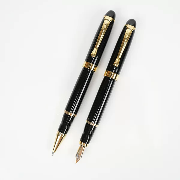 Manufacturers supply 0.5mm Metal Ballpoint pen signature pen advertising gift business Pen laser lettering LOGO