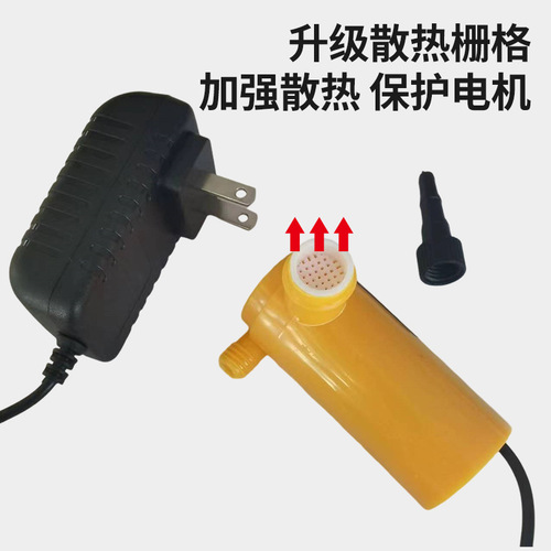 Lift 10 meters 12v water drill rig suction industrial grade water pump slotting machine water drill cutting machine DC micro water pump