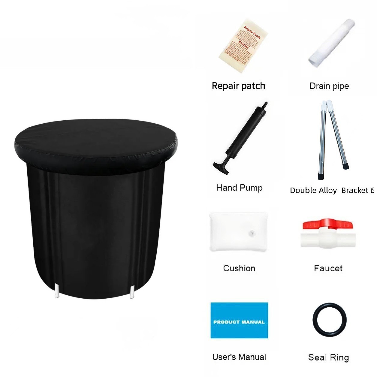 합금 이중 브래킷 표준 + 더스트 커버