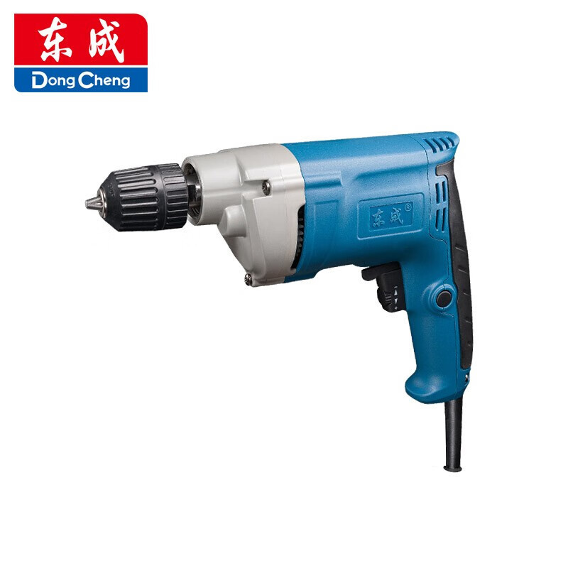 Dongcheng taladro eléctrico destornillador eléctrico taladro eléctrico de velocidad ajustable hacia adelante y hacia atrás J1Z-FF07-10 paquete de autobloqueo