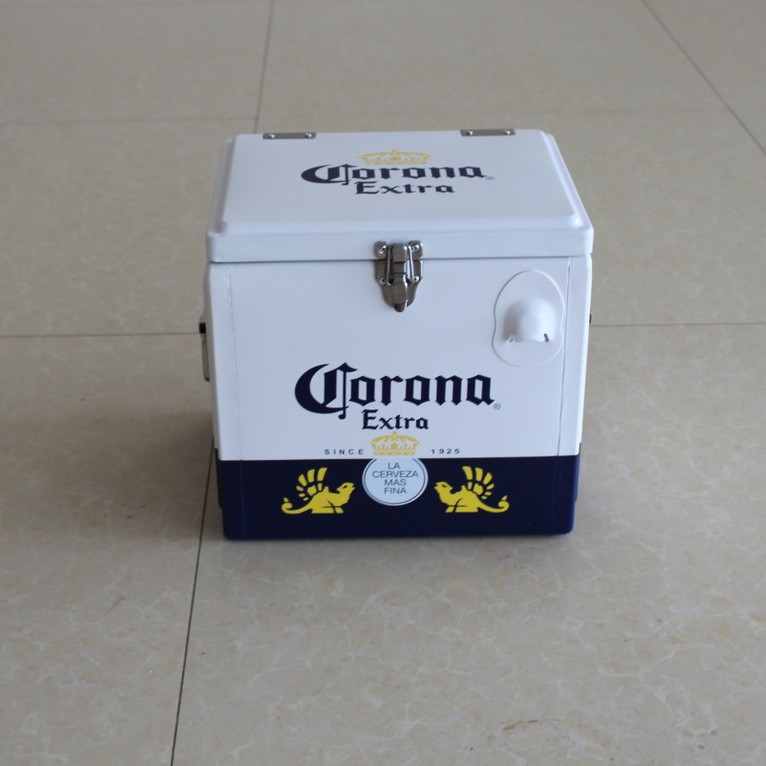 15 litros CORONA al aire libre barril de cerveza congelador de vino tinto congelador clásico congelador de metal