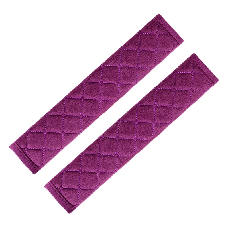 car safety belt shoulder protective cover lengthened winter plush warm comfortable car safety belt cover pair