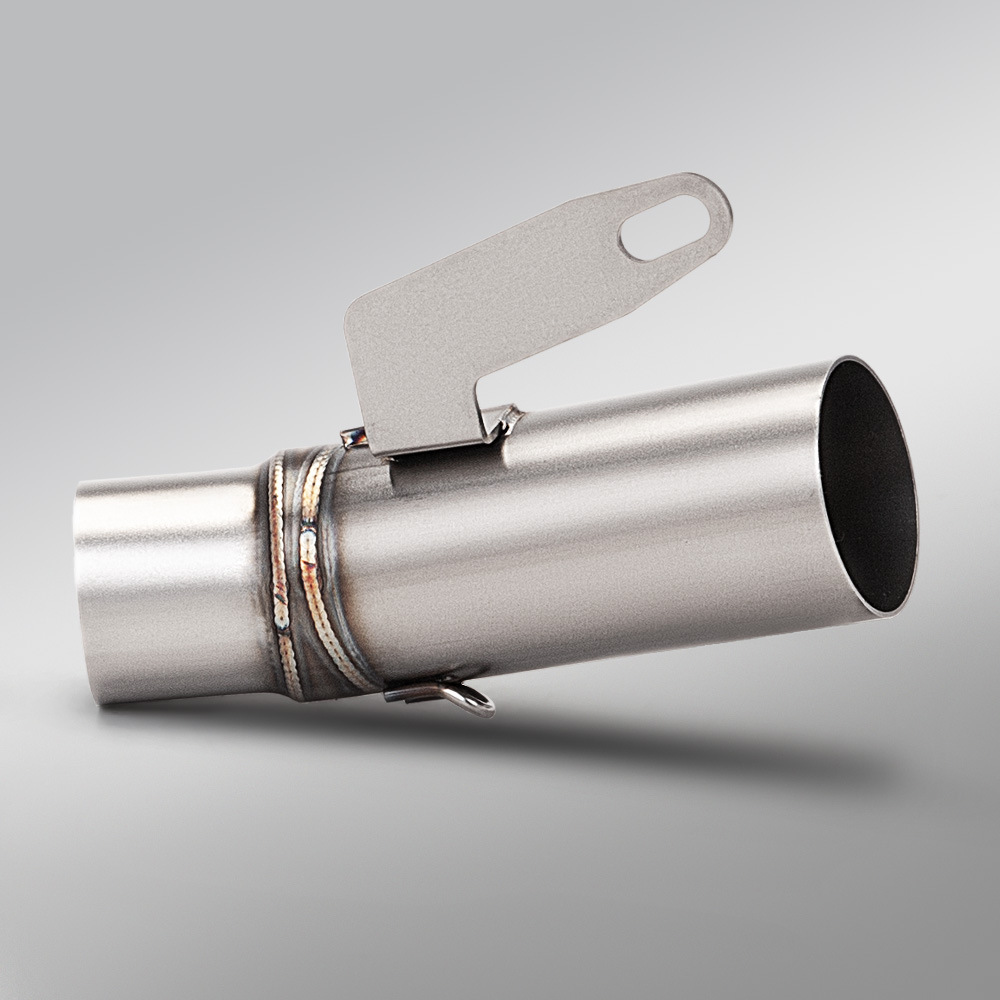 Suitable for Qianjiang Sai 600 stainless steel mid-section exhaust pipe and tail-section silencer set, Scorpio AR barrel exhaust