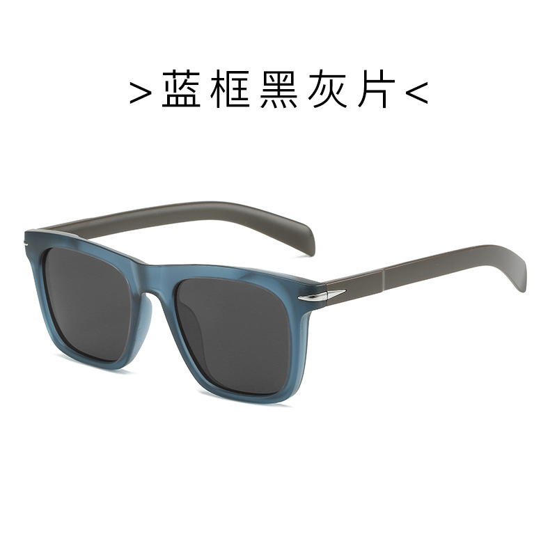 Gafas de sol para hombres con clavos de arroz de caja transfronteriza europea y americana 24 Gafas de sol polarizadas de nueva moda Gafas de sol personalizadas al por mayor