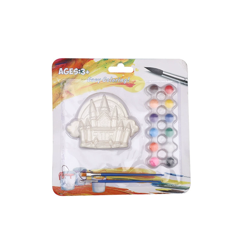 Doll, castle for students, smart toy, DIY, unicorn, graffiti