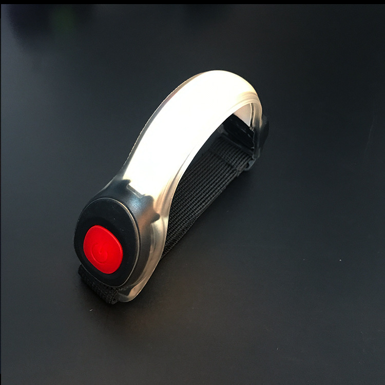 Suministro directo de fábrica anillo de brazo luminoso LED moda luminosa banda de brazo de silicona al aire libre correr deportes luz de advertencia luminosa